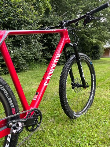 Used Canyon Exceed CF 7 2021 2021 Mountainbike, Red, 29 — image 4 of 9