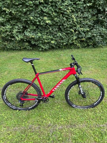 Used Canyon Exceed CF 7 2021 2021 Mountainbike, Red, 29 — image 3 of 9