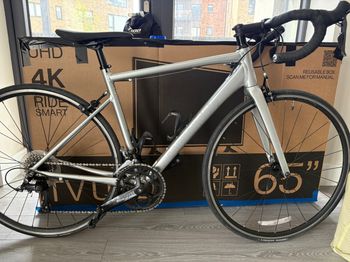 Used Cannondale CAAD Optimo 4 2022 2022 Road & Gravel, Light Gray — image 4 of 6
