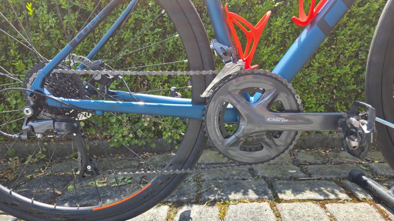 Used CUBE ATTAIN 2022 2022 Road & Gravel, Blue — image 2 of 4