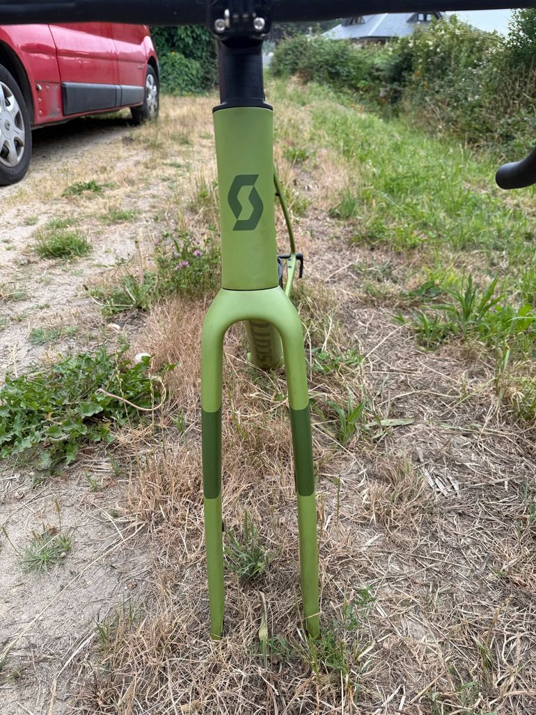 Used Scott Addict Frameset 2024 Road & Gravel, Green — image 3 of 8
