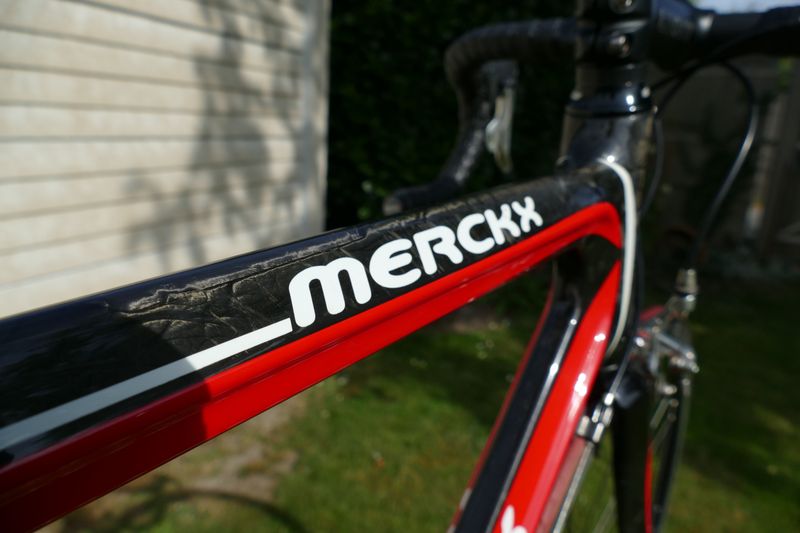 Used Eddy Merckx LXM 2009 Road & Gravel, Red — image 8 of 11