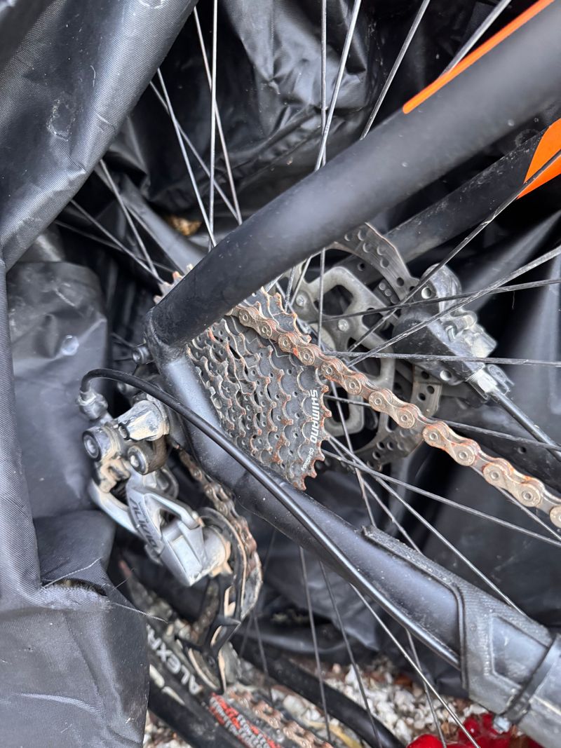 Used Trek Powerfly 5 2017 2017 Mountainbike, Light Gray, 29 — image 3 of 4