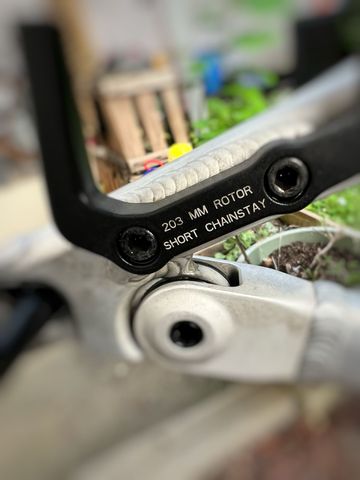 Used RAAW Jibb V1 Frame Kit 2024 Frameset 2024 Mountainbike, Light Gray, 29 — image 7 of 7