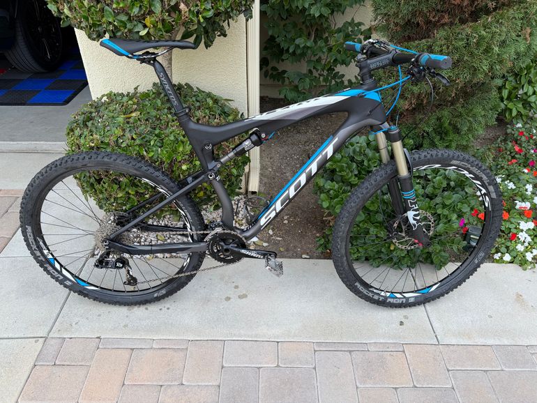 Used Scott Spark 730 2014 2014 Mountainbike, Black — image 1 of 9