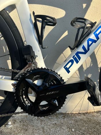 Used Pinarello F5 105 Di2 2025 2025 Road & Gravel, White — image 11 of 13