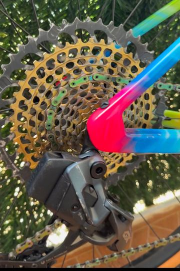 Used BMC Kaius SRAM Rival eTap AXS 2024 Road & Gravel, Orange — image 6 of 33