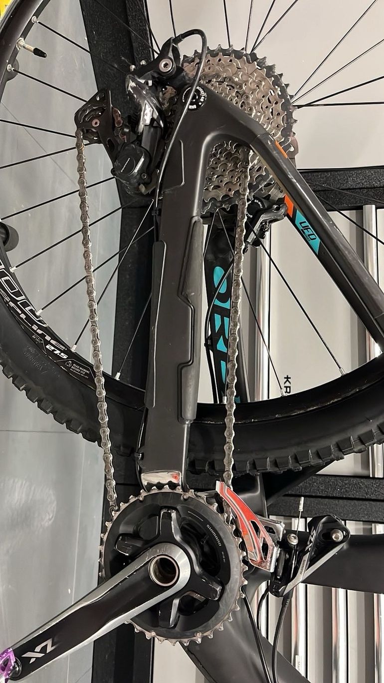 Gebrauchtes Orbea Occam Shimano SLX 2017 Mountainbike, Schwarz — Bild 3 von 4