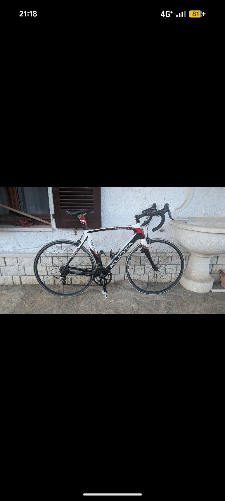 Gebrauchtes Kuota Kharma Shimano Ultegra 2013 Road & Gravel, Weiß — Bild 1 von 3