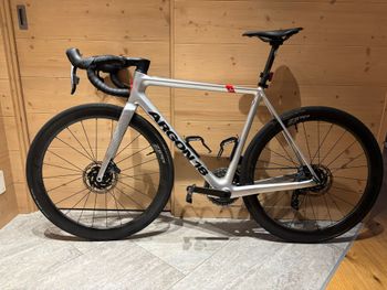 Argon 18 Gallium SRAM Force 2022 Road & Gravel usato, Grigio chiaro — immagine 2 di 5