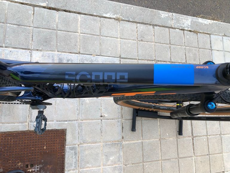 Gebrauchtes KTM SCARP MT MASTER 2025 2025 Mountainbike, Blau — Bild 11 von 12