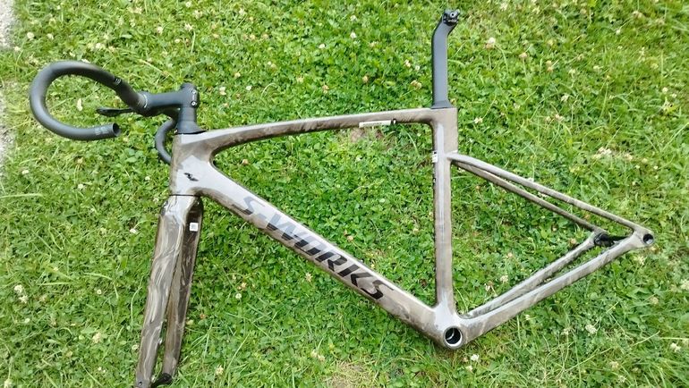 Used Specialized S-Works Roubaix SL8 - Shimano Dura-Ace Di2 2025 Frameset 2025 Road & Gravel, Light Gray — image 12 of 12
