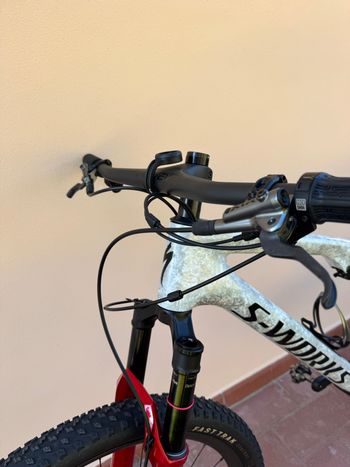 Used Specialized S-Works Epic 8 Frameset - SRAM RockShox SIDLuxe Ultimate 2026 Frameset 2026 Mountainbike, White, 29 — image 10 of 20