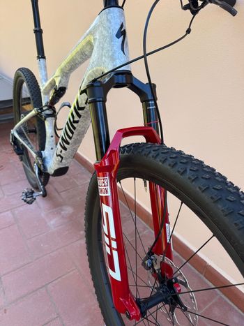 Used Specialized S-Works Epic 8 Frameset - SRAM RockShox SIDLuxe Ultimate 2026 Frameset 2026 Mountainbike, White, 29 — image 20 of 20
