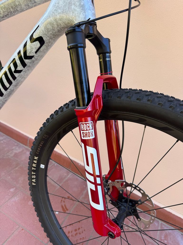 Used Specialized S-Works Epic 8 Frameset - SRAM RockShox SIDLuxe Ultimate 2026 Frameset 2026 Mountainbike, White, 29 — image 16 of 20