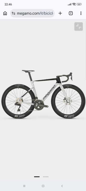 Used Megamo PULSE 03 2026 2026 Road & Gravel, White — image 8 of 8
