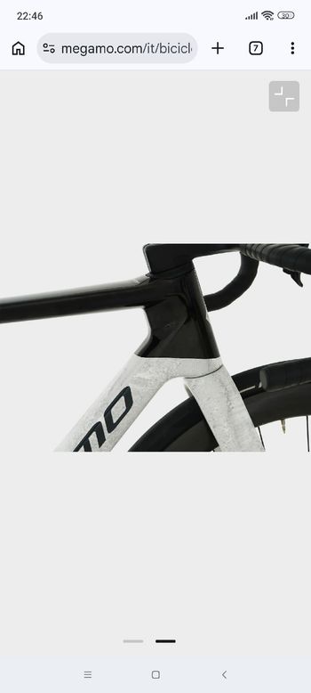 Used Megamo PULSE 03 2026 2026 Road & Gravel, White — image 2 of 3