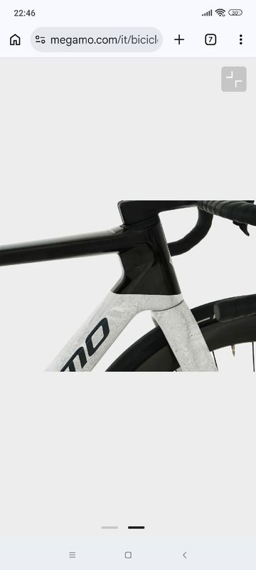 Used Megamo PULSE 03 2026 2026 Road & Gravel, White — image 7 of 8