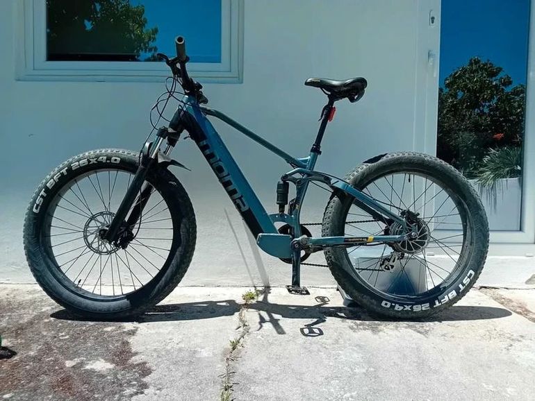 Used Moma E-FAT 26 PRO 2022 Mountainbike, Light Gray — image 1 of 8