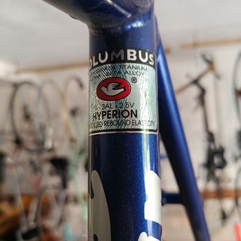 Używany Rossin In Titanio Hyperion Frameset 1994 Road & Gravel — zdjęcie 6 z 10