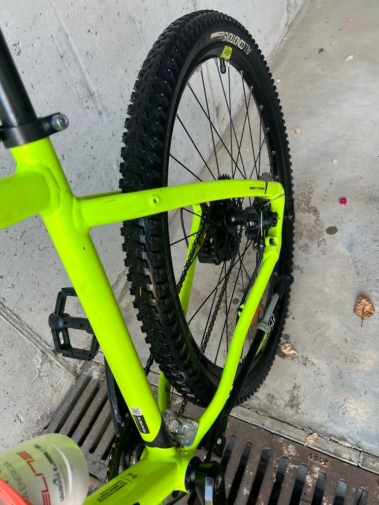 Used ROCKRIDER 27.5" Mountain Bike ST 100 2021 2021 Mountainbike, Green, 27.5 — image 4 of 10