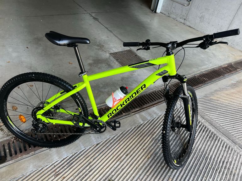 Used ROCKRIDER 27.5" Mountain Bike ST 100 2021 2021 Mountainbike, Green, 27.5 — image 5 of 10
