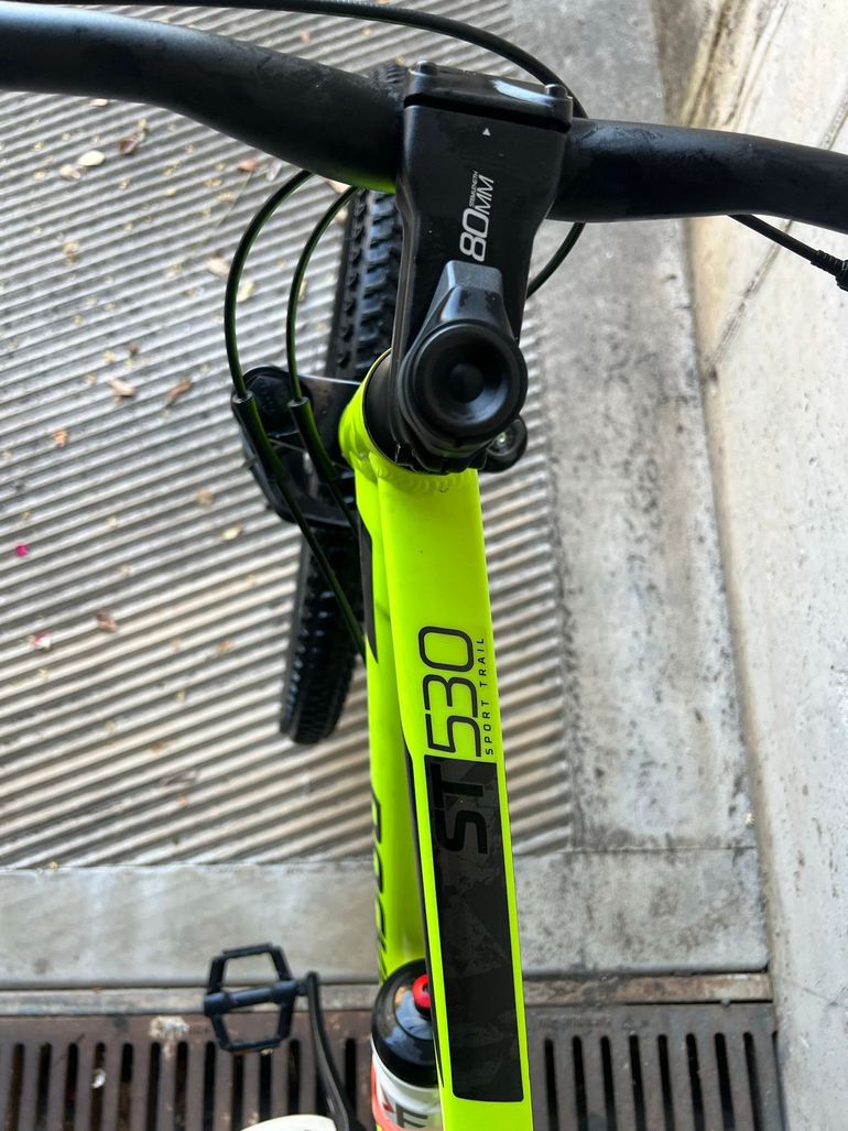 Used ROCKRIDER 27.5" Mountain Bike ST 100 2021 2021 Mountainbike, Green, 27.5 — image 10 of 10