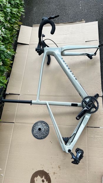 Used RIVERSIDE GCR Carbon Gravel Race Bike 2024 Frameset 2024 Road & Gravel