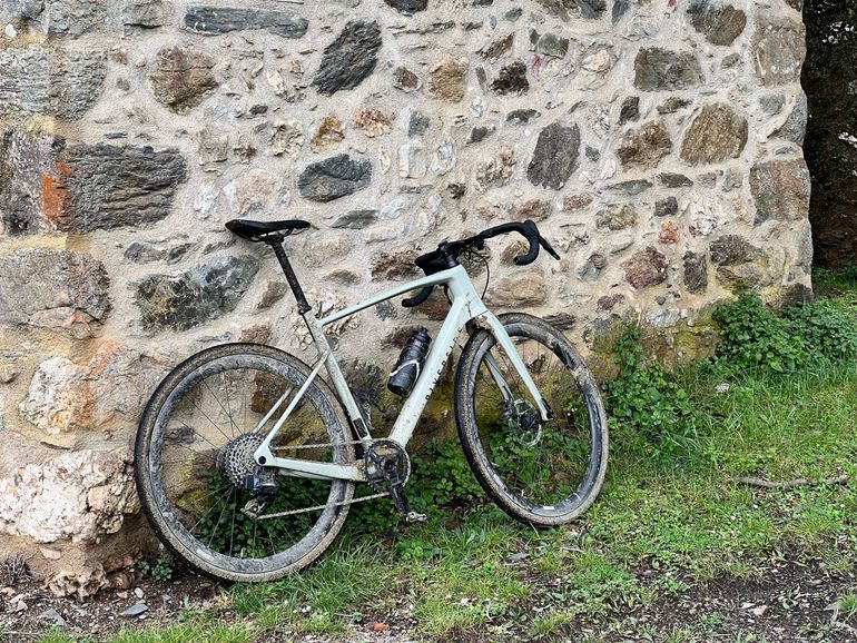 Used RIVERSIDE GCR Carbon Gravel Race Bike 2024 Frameset 2024 Road & Gravel, Light Gray — image 3 of 4