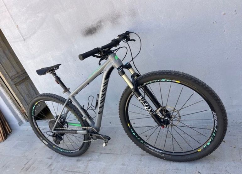 Used Canyon Grand Canyon AL SL 7.0 2020 2020 Mountainbike, Light Gray — image 2 of 10