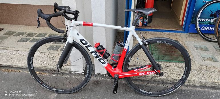 Used Olmo Custom Campagnolo Veloce 2019 Road & Gravel, White — image 7 of 8