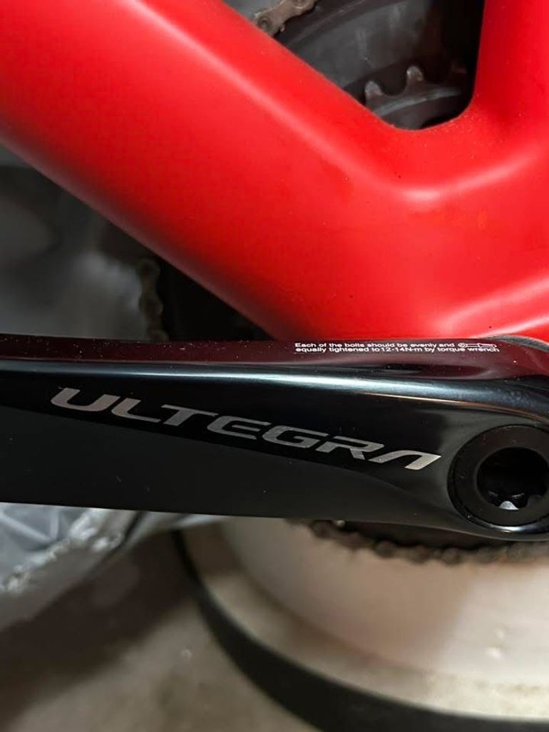 Used BMC Trackmachine Shimano Ultegra Di2 2023 Road & Gravel, Red — image 7 of 8