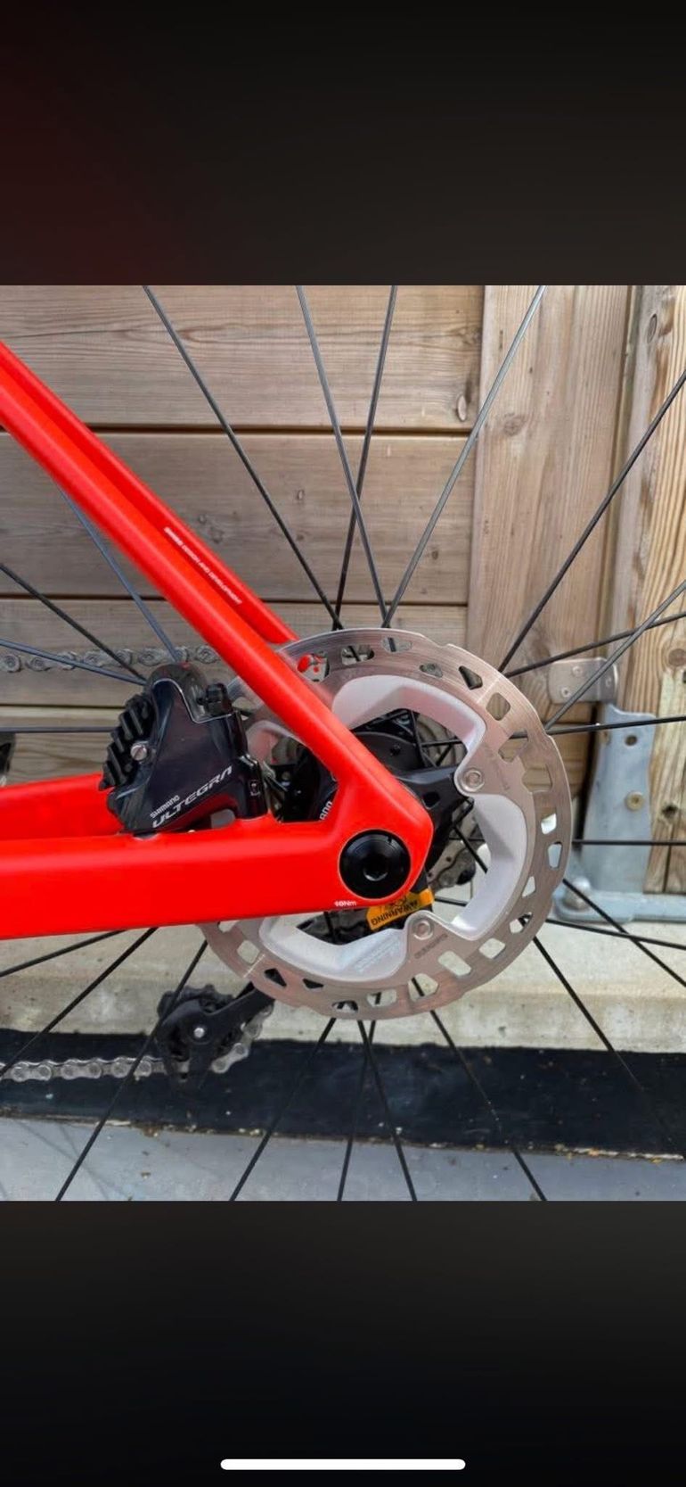 Used BMC Trackmachine Shimano Ultegra Di2 2023 Road & Gravel, Red — image 4 of 8