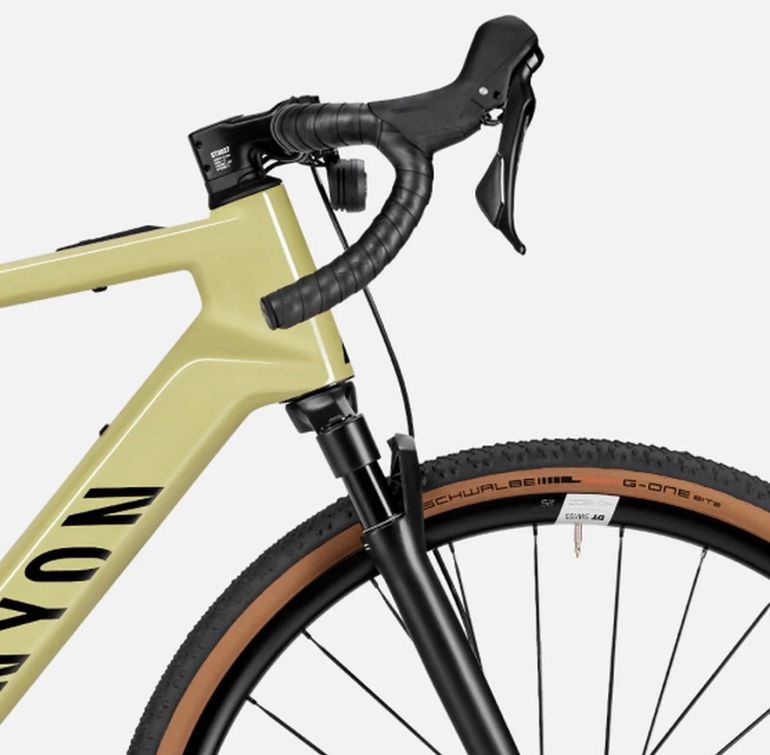 Used Canyon Grizl:ONfly CF 7 2025 2025 Road & Gravel, Orange — image 3 of 5