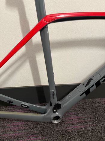 Used Trek Domane SL Disc Frameset 2021 Frameset 2021 Road & Gravel, Light Gray — image 3 of 13