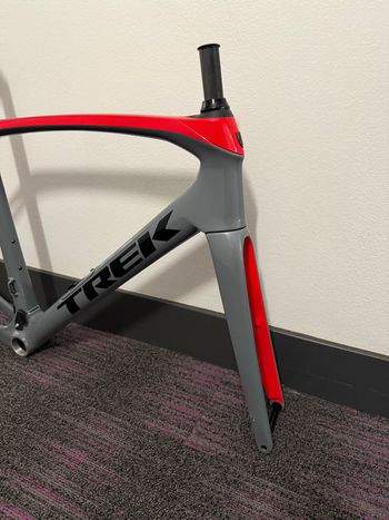 Used Trek Domane SL Disc Frameset 2021 Frameset 2021 Road & Gravel, Light Gray — image 2 of 13