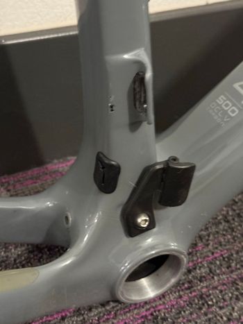 Used Trek Domane SL Disc Frameset 2021 Frameset 2021 Road & Gravel, Light Gray — image 11 of 13