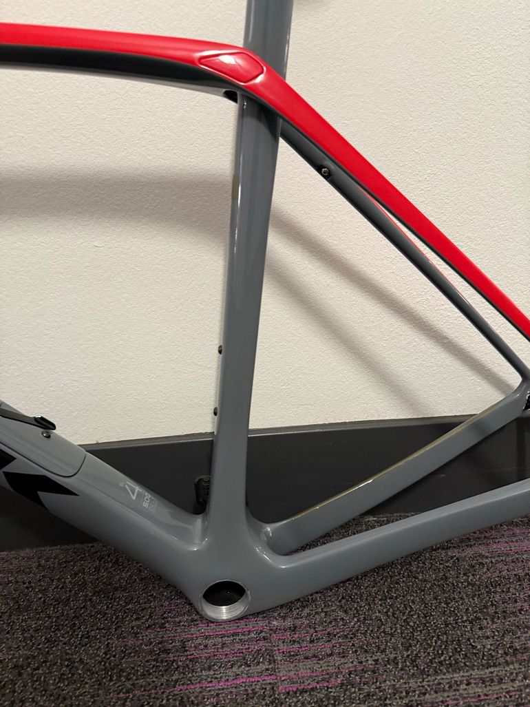 Used Trek Domane SL Disc Frameset 2021 Frameset 2021 Road & Gravel, Light Gray — image 6 of 13