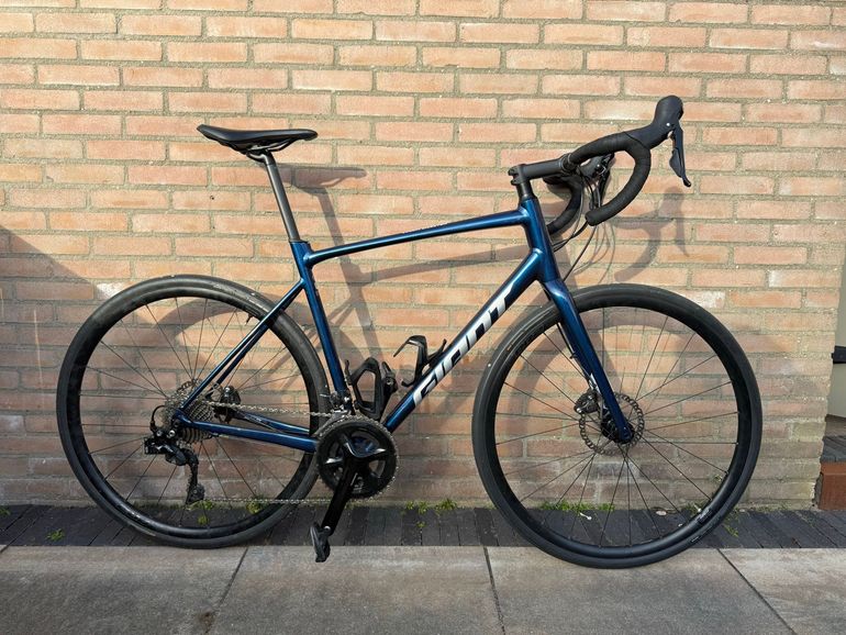 Used Giant Contend AR 1 2024 2024 Road & Gravel, Blue — image 1 of 27