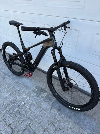 Used Giant Trance X Advanced, E+ Elite 1 2023 2023 Mountainbike, Black, 27.5 — image 2 of 18