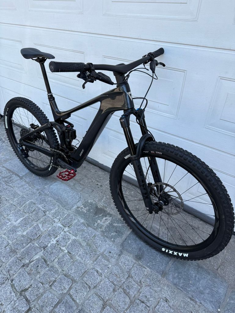 Used Giant Trance X Advanced, E+ Elite 1 2023 2023 Mountainbike, Black, 27.5 — image 2 of 18