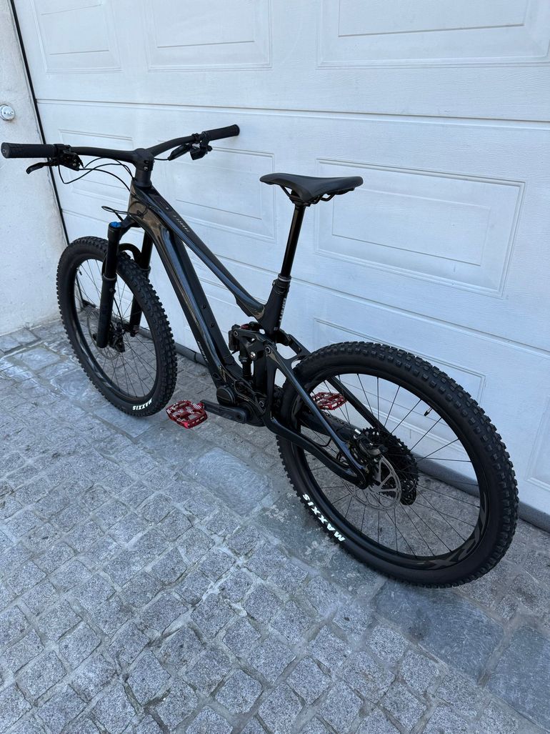 Used Giant Trance X Advanced, E+ Elite 1 2023 2023 Mountainbike, Black, 27.5 — image 4 of 18