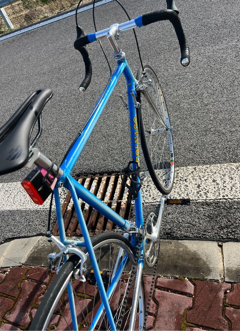 Gebrauchtes Colnago Super Frameset 1975 Road & Gravel, Blau — Bild 3 von 3