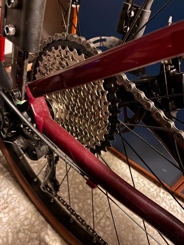Used TRIBAN Bici Gravel Uomo Triban GRVL 520 SUBCOMPACT - TRIBAN Giugno 2024 2024 Road & Gravel, Purple — image 3 of 4