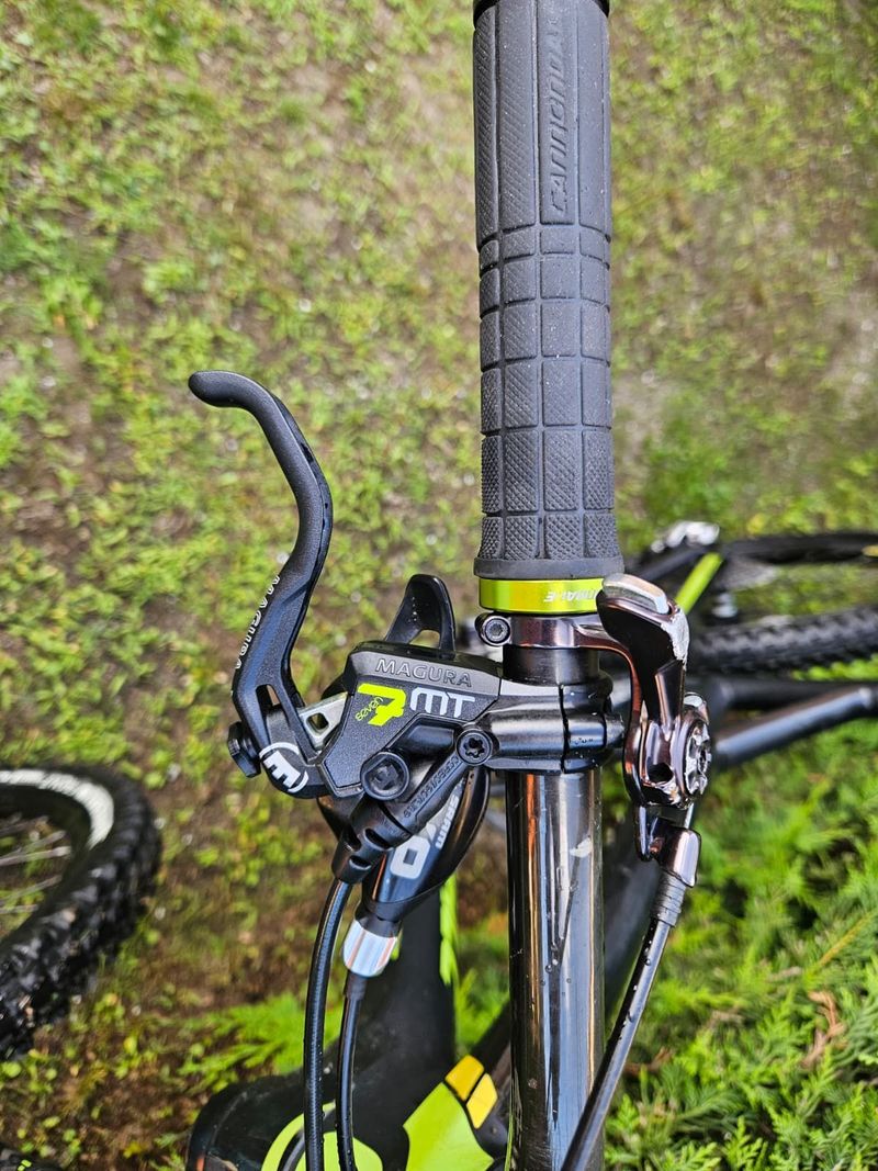 Gebrauchtes Cannondale Carbon Team 2014 Mountainbike, Schwarz — Bild 5 von 12