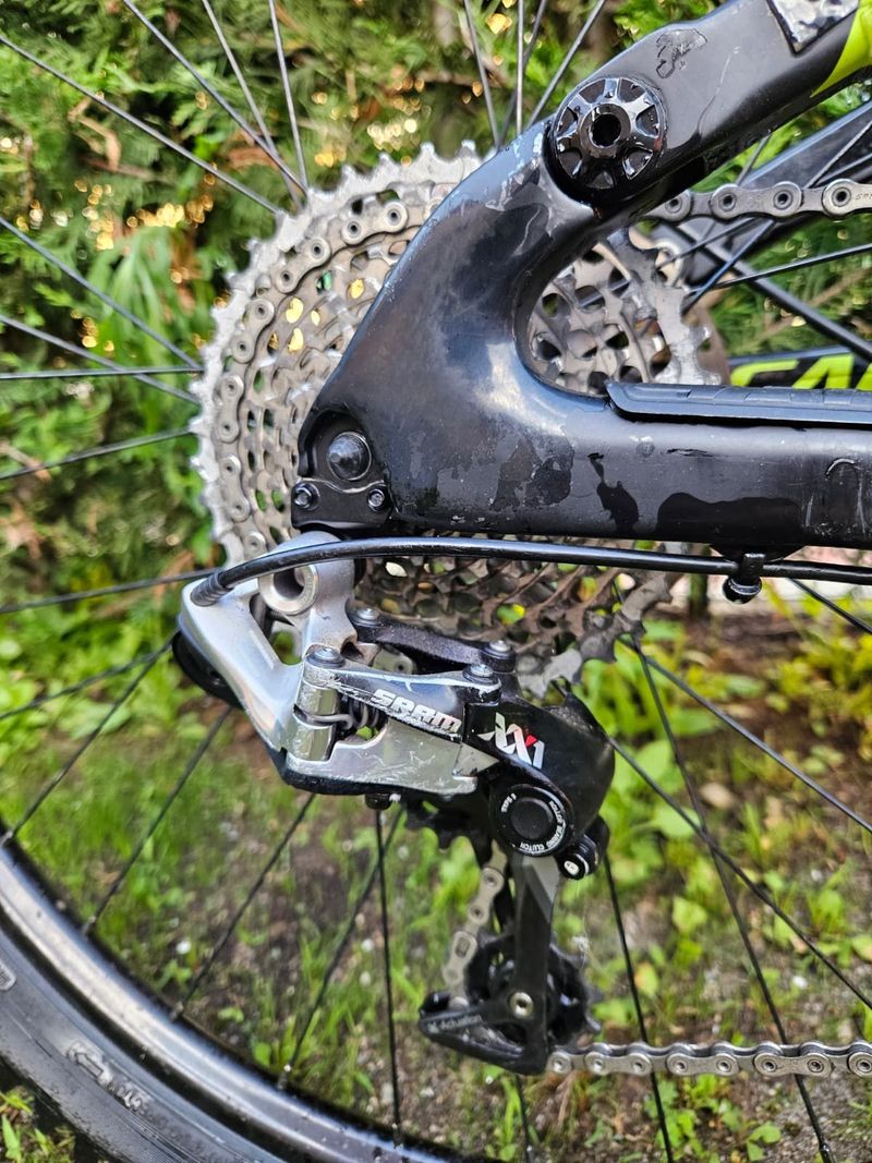 Gebrauchtes Cannondale Carbon Team 2014 Mountainbike, Schwarz — Bild 2 von 12
