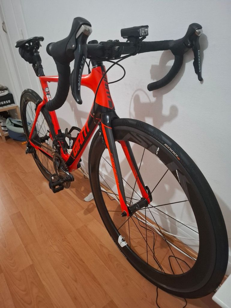Gebrauchtes Giant Propel Advanced 1 2017 2017 Road & Gravel, Orange — Bild 5 von 6