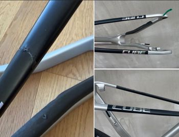 Gebrauchtes CUBE ELITE C:62, PRO 2024 Frameset 2024 Mountainbike, Hellgrau, 29 — Bild 8 von 8