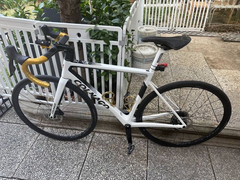 Used Colnago V3 Disc Rival AXS Bike 2024 2024 Road & Gravel, White — image 1 of 8