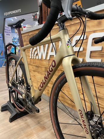 Used Colnago G3-X GRX 810 2X Disc Bike 2024 2024 Road & Gravel, Orange — image 4 of 5